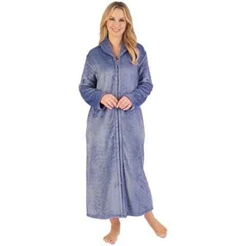 Slenderella 50 Inch Zip Opening Housecoat Cover