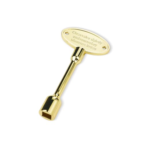 OXDFK 3 Inch Universal Gas Valve Key Universal Valve Key for Gas Fireplaces Fits 1/4 and 5/16 Replacement Gas Valve Stems for Fire Pit and Fireplace Outdoor Gas Fireplace