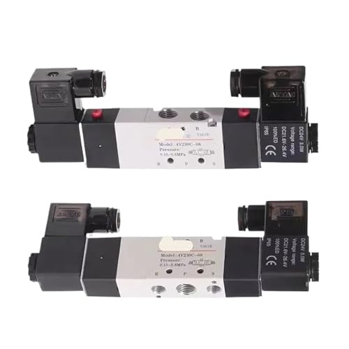 Électrovanne 4V230E-08 pour stabiliser la pression des vérins double effet