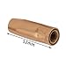 3Pcs 15AK Welding Torch Consumables Nozzle With Screw Thread Tip Holder Contact Tips 0.6/0.8/0.9/1.0/1.2mm Accessories QIANGHAN (0.8mm)
