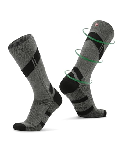 PERFETTE PER LE AVVENTURE INVERNALI: Questi calzini invernali sono perfetti per lo sci, lo snowboard, le gite in slitta e le escursioni nella stagione fredda
