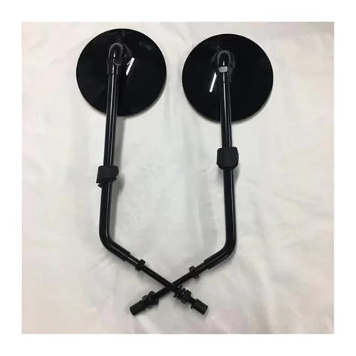 Espejos manillar de moto Peugeot Django juego de retrovisores negros de extremo manillar