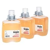 AbilityOne - GOJO-SKILCRAFT Antibacterial Handwash - 1250 ml FMX Refill - 3 per Box 8520-01-556-2576