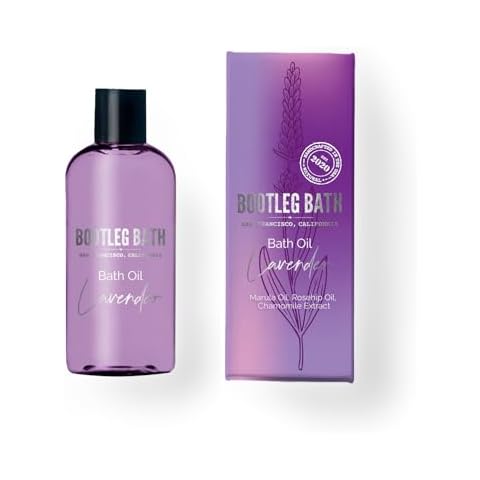 BOOTLEG BATH Lavender Bath Oil Cover