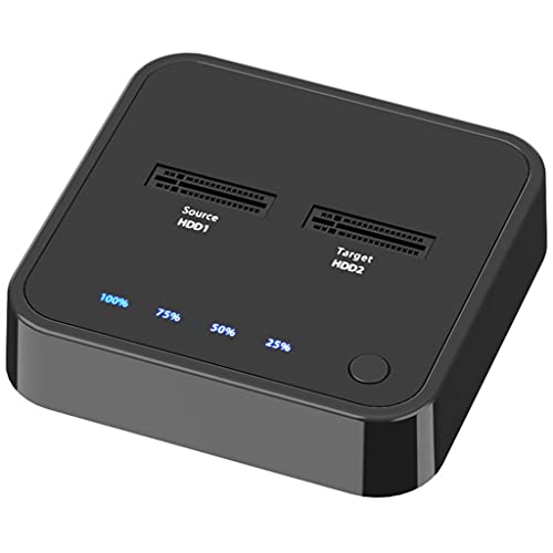 Wenlii Usb 3.1 Type C To M.2 Dual Bay External Hard Drive Docking Station With Offline Clone For M2 Ssd Supports 2Tb Hdd Holder (Color : K3016S) #TOP7
