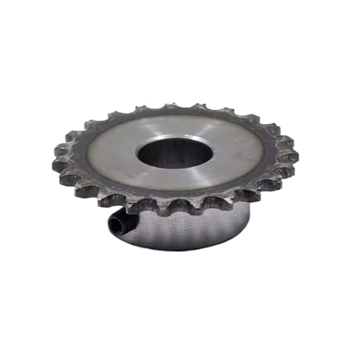 Pignon acier 25H 24 dents avec trou intérieur de 12mm pour roue de table industrielle