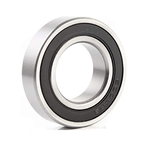 2 Stück, 6005Rs Rillenkugellager, 6005-RS doppelte Gummidichtungsabdeckung, 25*47*12mm, Kugellager Cover