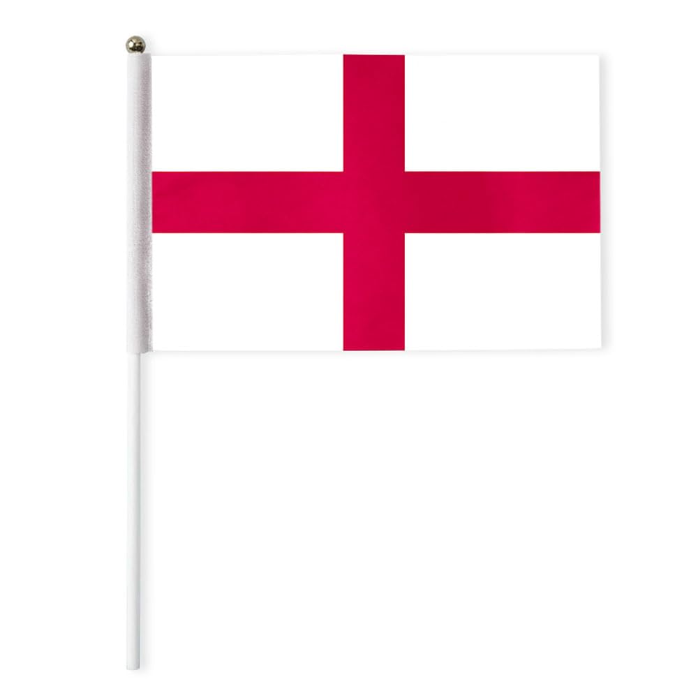 Drapeau England à main lot de 50 pour équiper facilement tous vos supporters de football