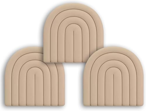 Acolchado de pared anticolisión para seguridad infantil en dormitorios con paneles 3 pack 2