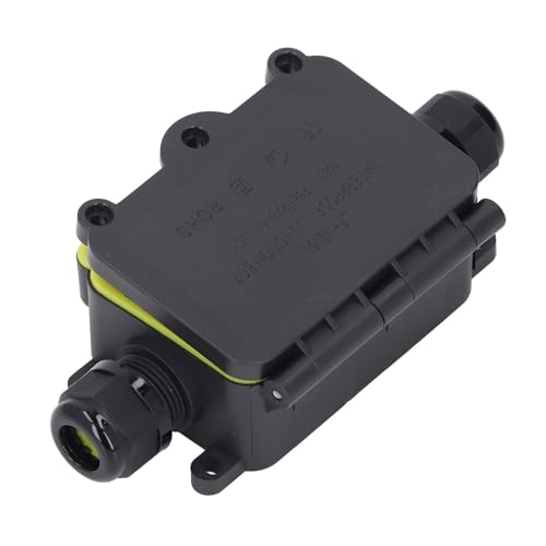 Caja de Conexiones a Prueba de Agua de 2 Vías, Caja Eléctrica para Exteriores IP68 para Iluminación LED, 450 V