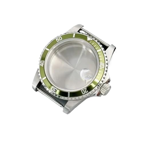 39.5mm ���B���e�[�W NH35 ���v�P�[�X�A120 �N���b�N �x�[���t�� NH34/NH35/NH36 �p - �X�e�����X�X�`�[���A�T�t�@�C�A�K���X�A�h�� 20ATM(SUB 12Aluminum Bezel,Cyclops-Solid back)