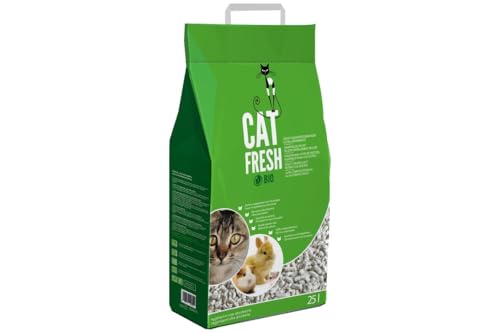 Catfresh Bio - Arena ecológica de celulosa para gatos (25L)