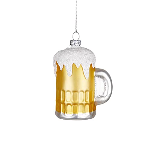 BUTLERS Weihnachtskugel Bierglas Hang ON | Christbaumkugel Glas,...