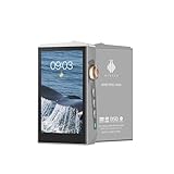 Hidizs AP80 Pro Max Lecteur MP3 Bluetooth, Hi Res Streaming DLNA & AirPlay WiFi 2,4G, Double Puce DAC ESS9219C Baladeur Audiophile, Décodeur MQA 16X et Natif DSD256 & 32bit/384kHz PCM, Gris