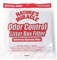 Natures Miracle Odor Control Universal Charcoal Filter, 6-Pack