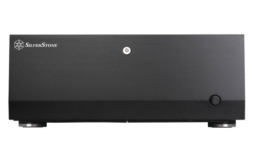 SilverStone SST-GD07B - Gabinete de computadora HTPC ATX Grandia, alto rendimiento de flujo de aire silencioso, negro miniatura 2