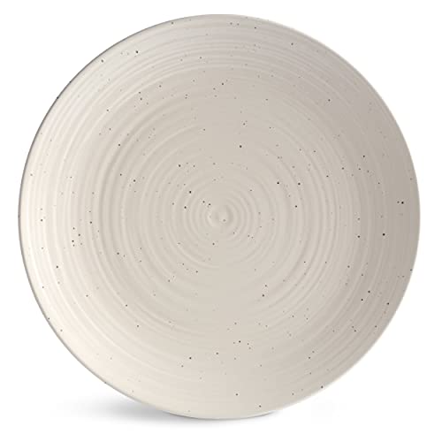 Sango Siterra Artist's Blend 16-Piece Stoneware Dinnerware Set – Service for 4, Mixed Glossy Finish with Unique Speckled Design, for Everyday Dining & Entertainment, Dishwasher & Microwave Safe - Image 6