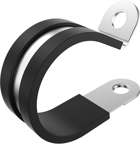Abrazaderas de cable de 1-1/2" LAZIRO para asegurar tuberías en barcos y reformas 2