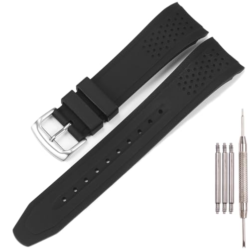 Bracelet montre caoutchouc 23mm pour Citizen Eco-Drive Weekender et Promaster Aqualand