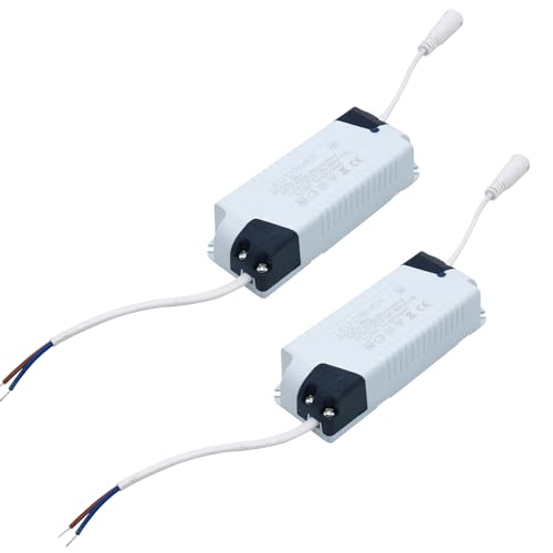 36W LED Driver, Constant Current 300mA AC 85~265V Output 75~144V DC Female Connector External Power Supply Rectifier Transformer for LED Ceiling Light