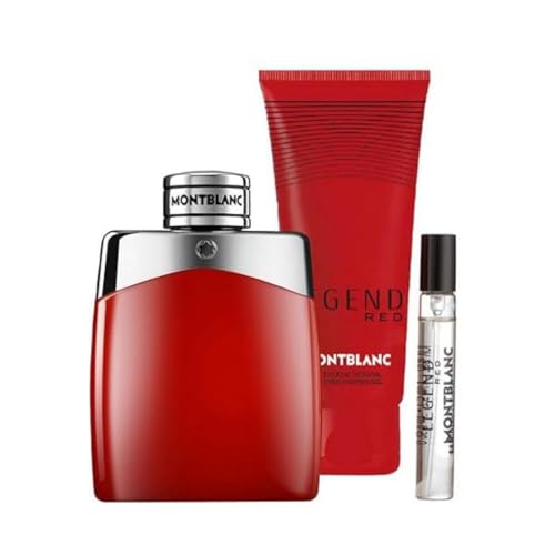 Montblanc Legend Red Lot de 3 cadeaux pour hommes