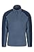 Mountain Warehouse Felpa Ashbourne da Uomo - Maglione in Micropile, Strato Intermedio antipelucchi, Top Facile da Pulire - per Campeggio, Viaggi, Trekking, Invernale Due Toni Blu S