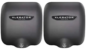 XLERATOR Hand Dryer, Automatic, Surface-Mounted, Graphite Finish, 8 Second Dry Time