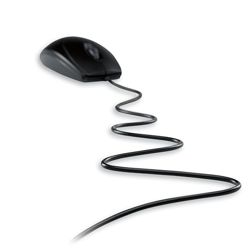 Image of Optical Mouse with Scroll Wheel PS2 /USB Business Std Design Lt Gry