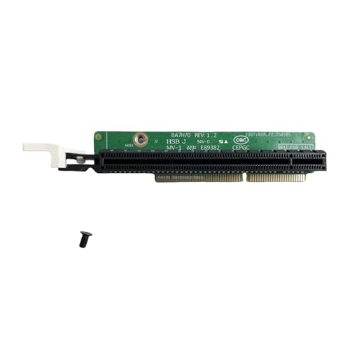 Riser Card Expansion Graphic Card with Screws 01AJ940 Replacement for Lenovo ThinkCentre M920x M720q ThinkStation P330 Tiny5 PCIE16