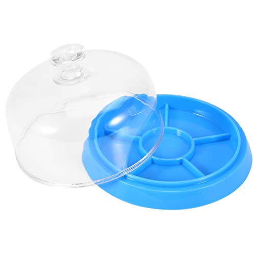 Chazcool Bandeja de movimiento de reloj, bandeja antipolvo a prueba de humedad, cubierta antipolvo para movimiento de reloj, caja de almacenamiento para relojero