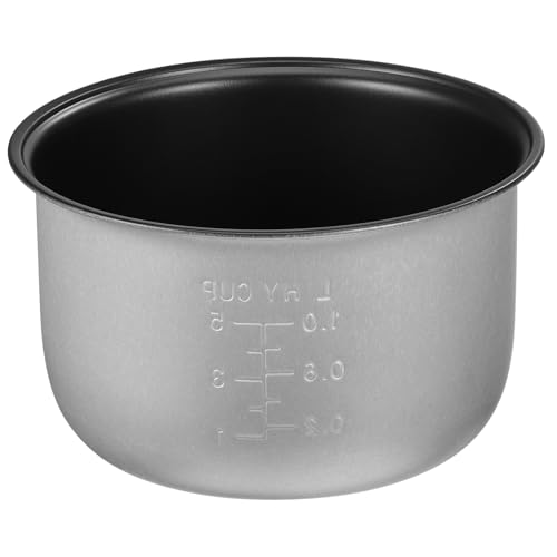 Ipetboom Olla Interior Recambio para Arrocera Eléctrica Antiadherente Aluminio Seguro para Cocina para Cocinar Arroz y Hornear Pasteles