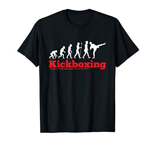 Kickboxing Evolution Boxing Workout Sport Funny Gift T-Shirt