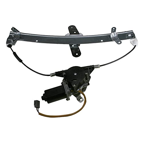 Image of TRQ Front Right Power Window Regulator & Motor Assembly Passenger Side Compatible with 1998-2011 Lincoln Town Car