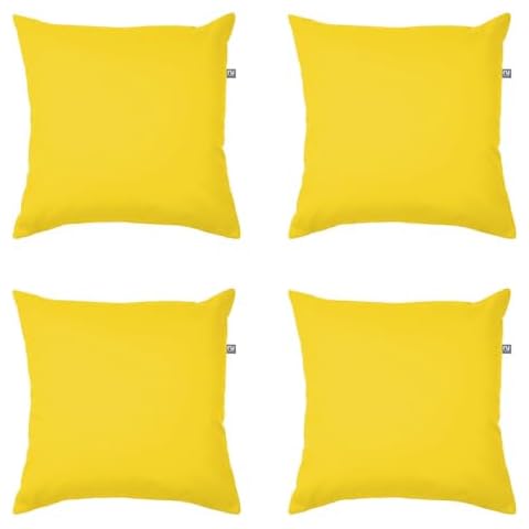 Rucomfy Yellow Cushion for Indoor/Outdoor Use Cover
