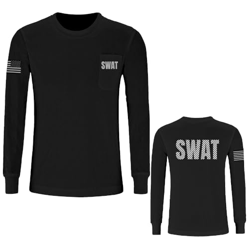 AYKRM Large SWAT Team Police Uniform T-Shirt