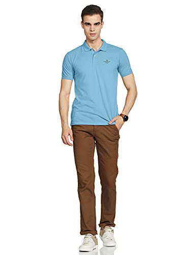 Image of Peter England Men's Slim Fit Polo Shirt