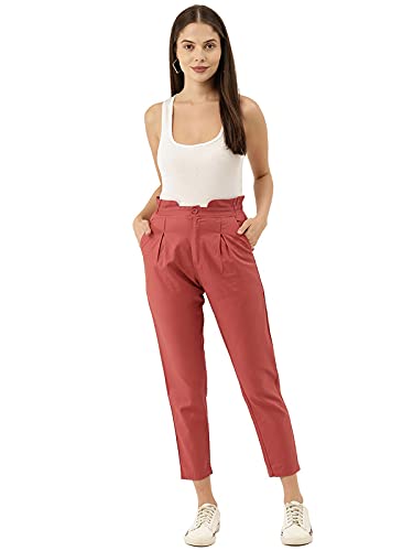 Image of THE DRY STATE Womens Relaxed Cotton Trousers
