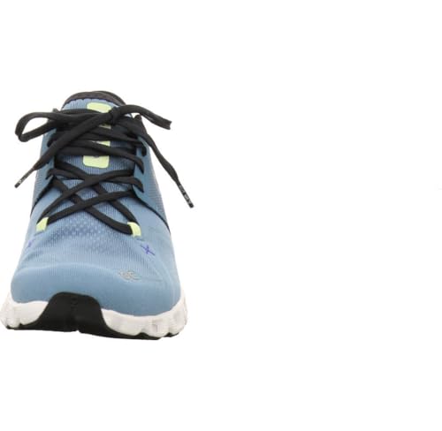 Image of On Men's Cloud X 3 Running Shoes, Pewter /White, 8 US