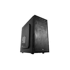NOX XTREME PRODUCTS Forte NXFORTE Micro ATX Mini Tower, USB 3.0, Front Brush Finish, Includes 120 mm Fan, Space for 3…
