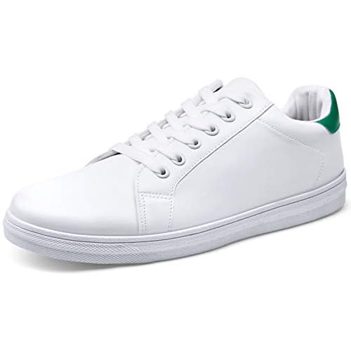Jousen Men's Fashion Sneakers White Shoes for Men Casual Breathable Shoes