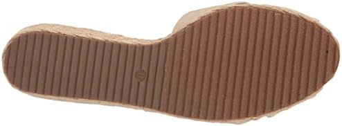 Anne Klein Women's Ellis Wedge Sandal, Platinum, 7.5 | Image 3
