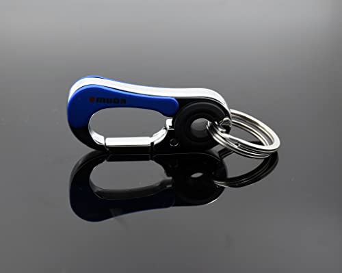 Image of Techpro Stainless Steel Keychain Heavy Duty For Men And Women, Blue