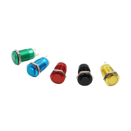 Bouton-poussoir métallique 12mm pour remplacer un interrupteur défectueux