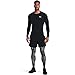 Under Armour Men's Armour HeatGear Compression Long-Sleeve T-Shirt , Black (001)/White, Medium
