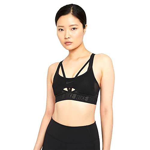 Nike CZ4441-011 INDY ULTRABREATHE Bra Sports Bra Womens Black/(dk Smoke...