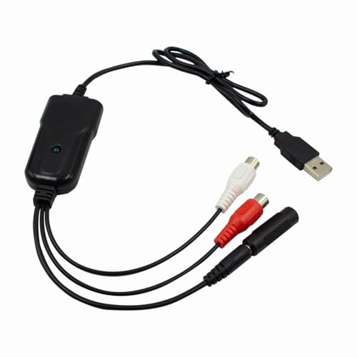 Captura de audio USB de 96 kHz para digitalizar cintas y CD en tu ordenador