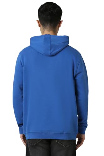 Image of Van Heusen Men's Hooded Neckline Full Sleeve Premium Cotton Blend Sweatshirt for Men | Effortless Styling | Comfort Wear