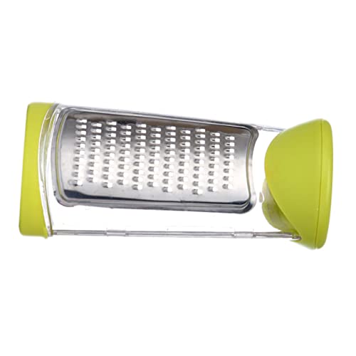 Rallador de Acero Inoxidable para Verduras y Frutas Verde miniatura 4