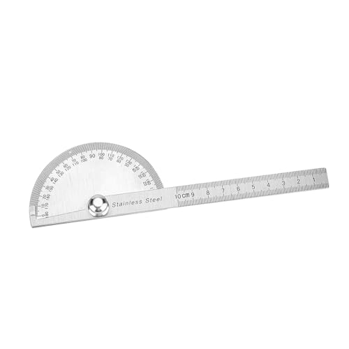 Buscador de ángulos de acero inoxidable con regla miniatura 4