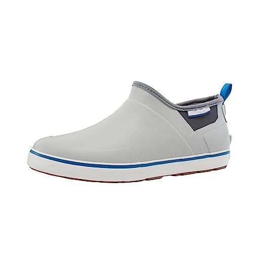 Grundéns Men's Deck-Boss Slip-On, Glacier Grey - 10 M US